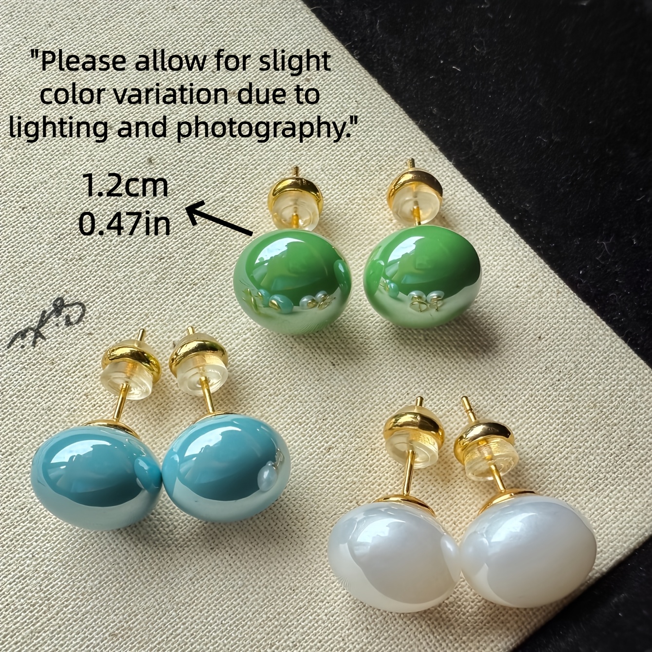 3 Pairs Vintage-Style Minimalist Earrings Set